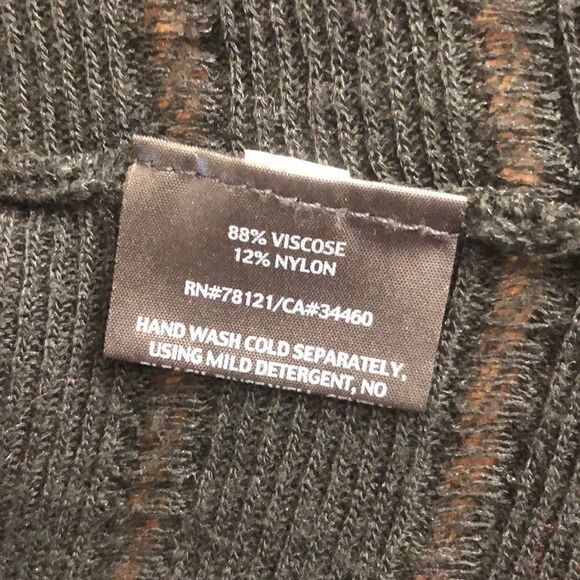 Eileen Fisher Black Cardigan Sweater Normcore/Preppy - Picture 7 of 8